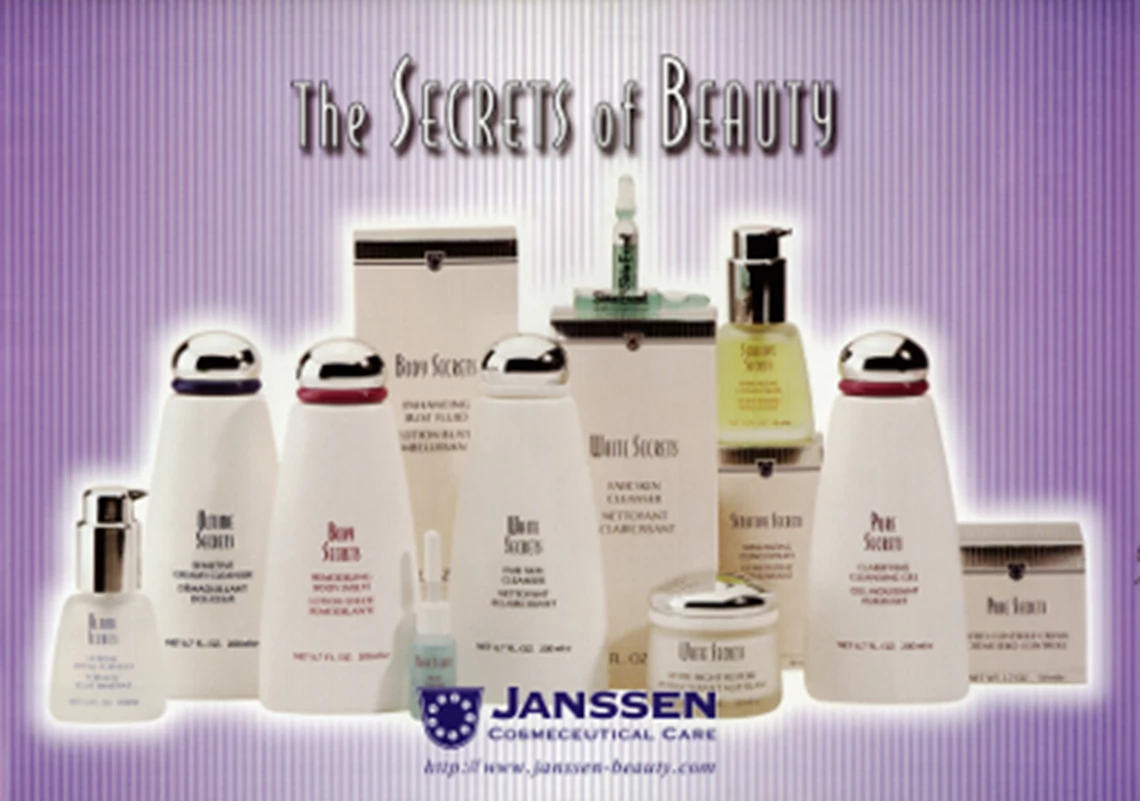 2000_Janssen_Cosmeceuticals_product_range