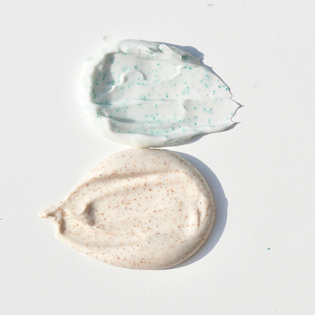 Exfoliators and masks