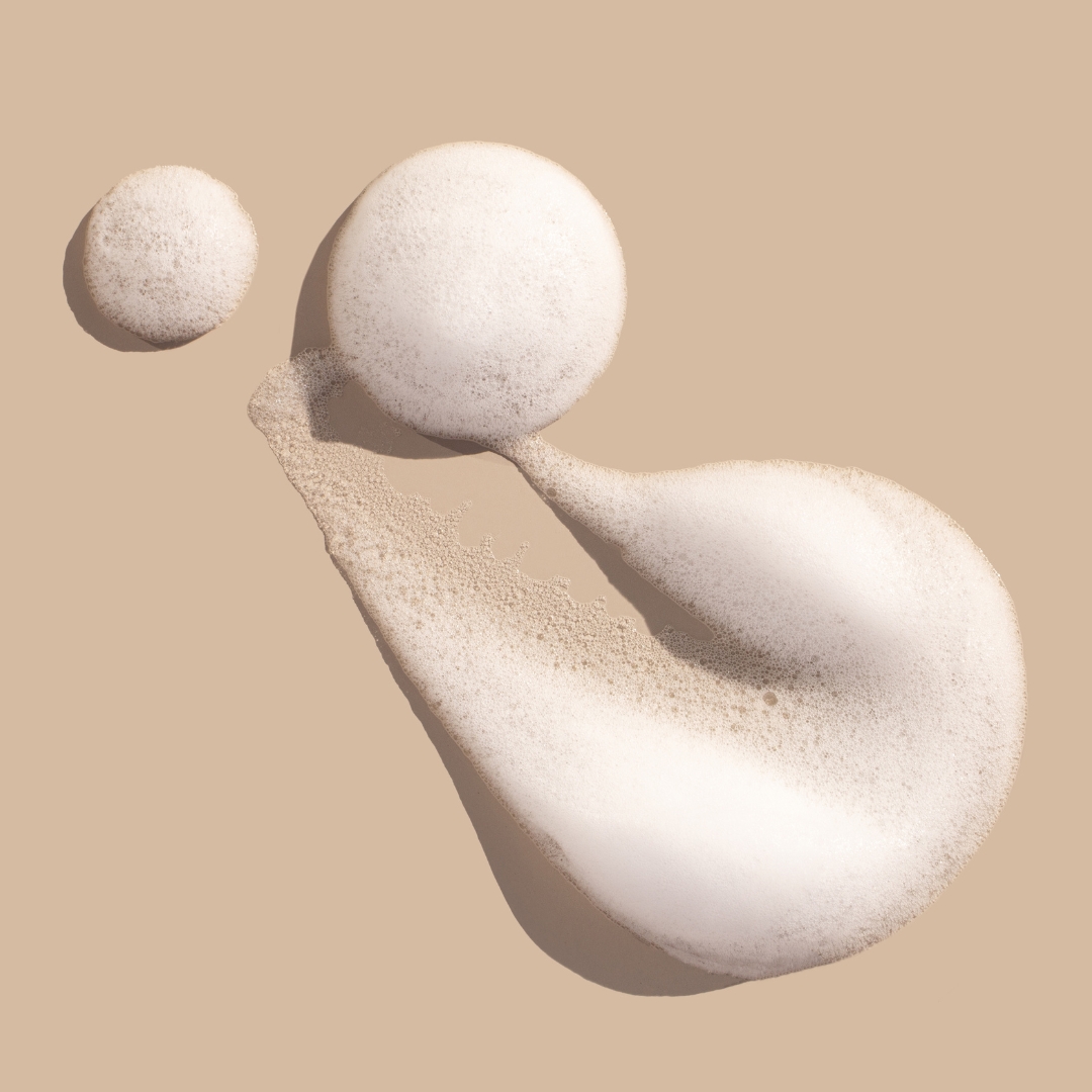 Texture de nettoyage du visage