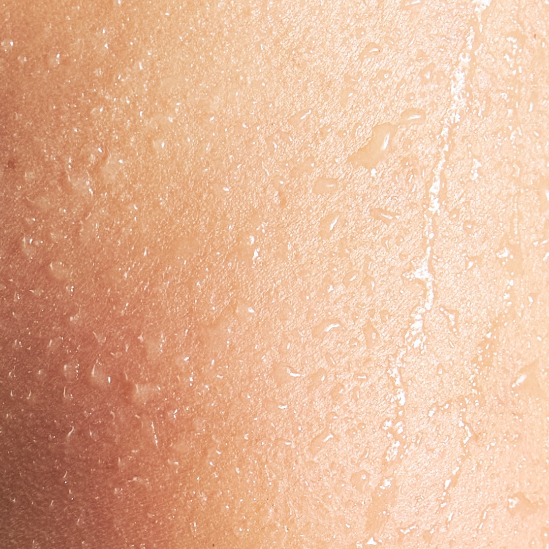 Hydratisierte Haut durch Skin Flooding