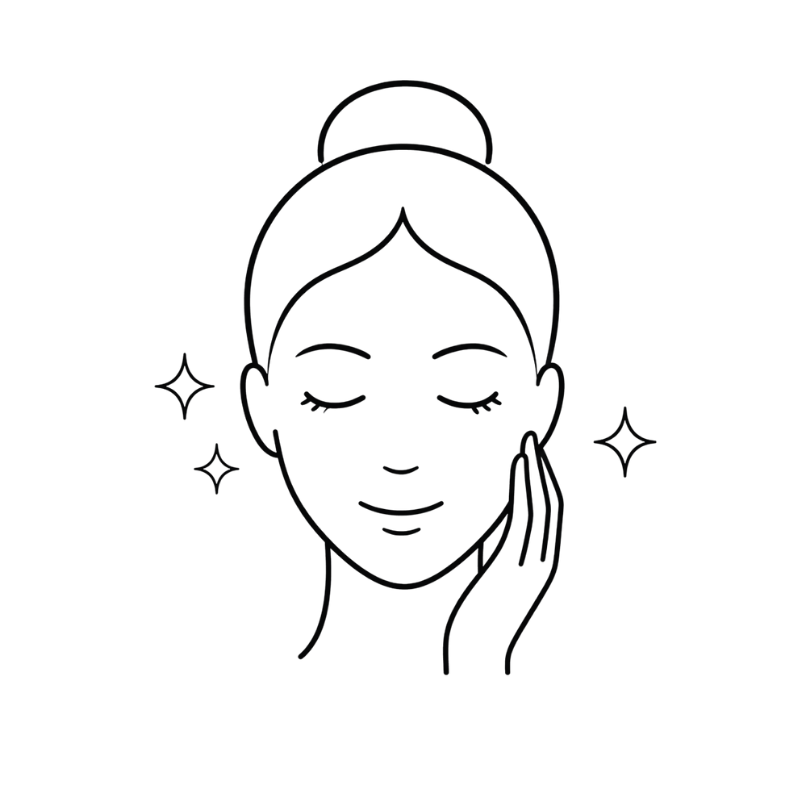 Visibly revitalised complexion